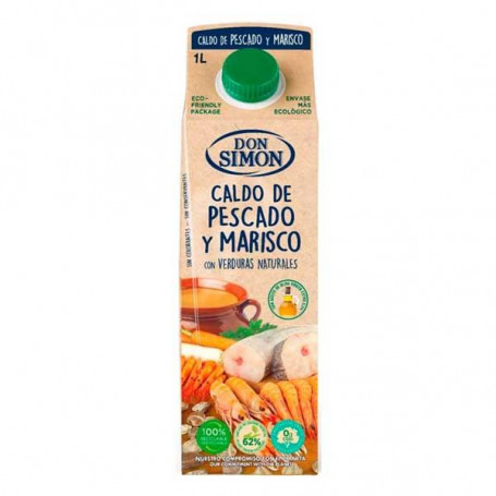 CALDO PESCADO Y MARISCO DON SIMON BRICK 1L